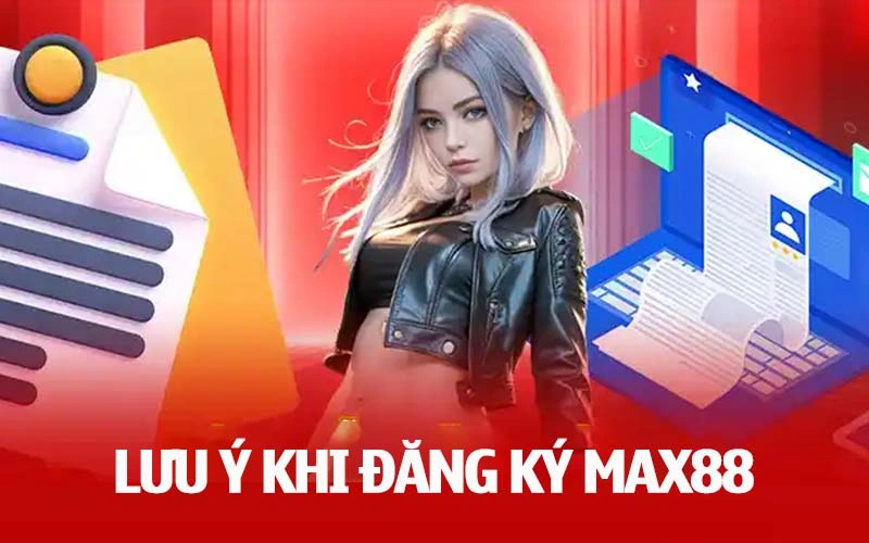 Những điều cần lưu ý khi đăng ký tài khoản Max88